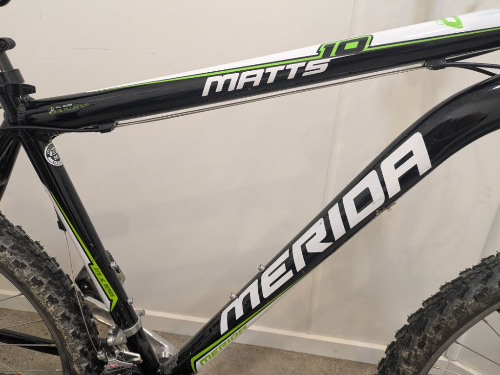 Black Merida Matts 10-V, 50 cm / 20 in