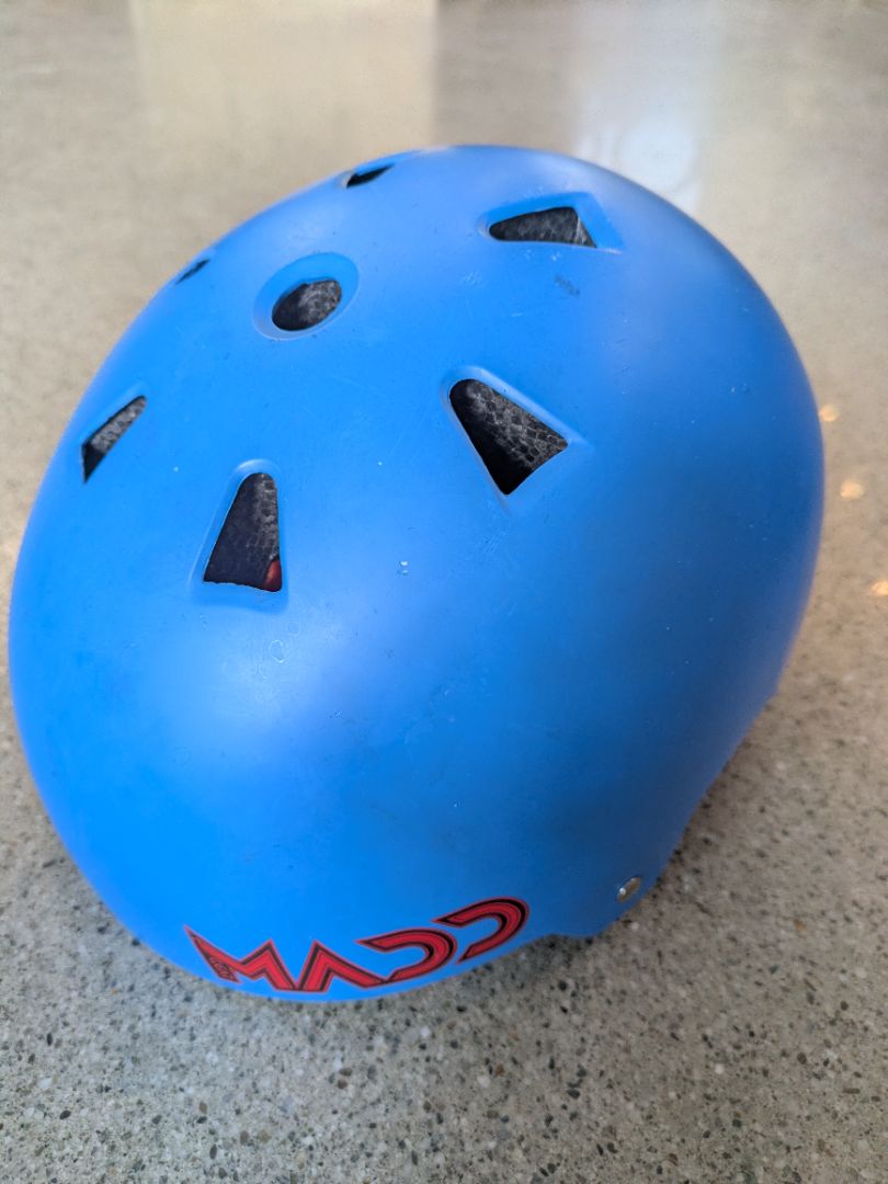 Blue Madd Gear Kids Helmet, XS/S 48-52 cm