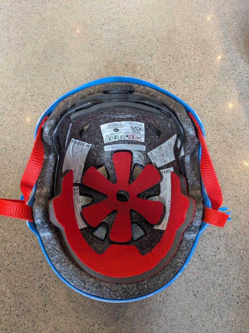 Blue Madd Gear Kids Helmet, XS/S 48-52 cm