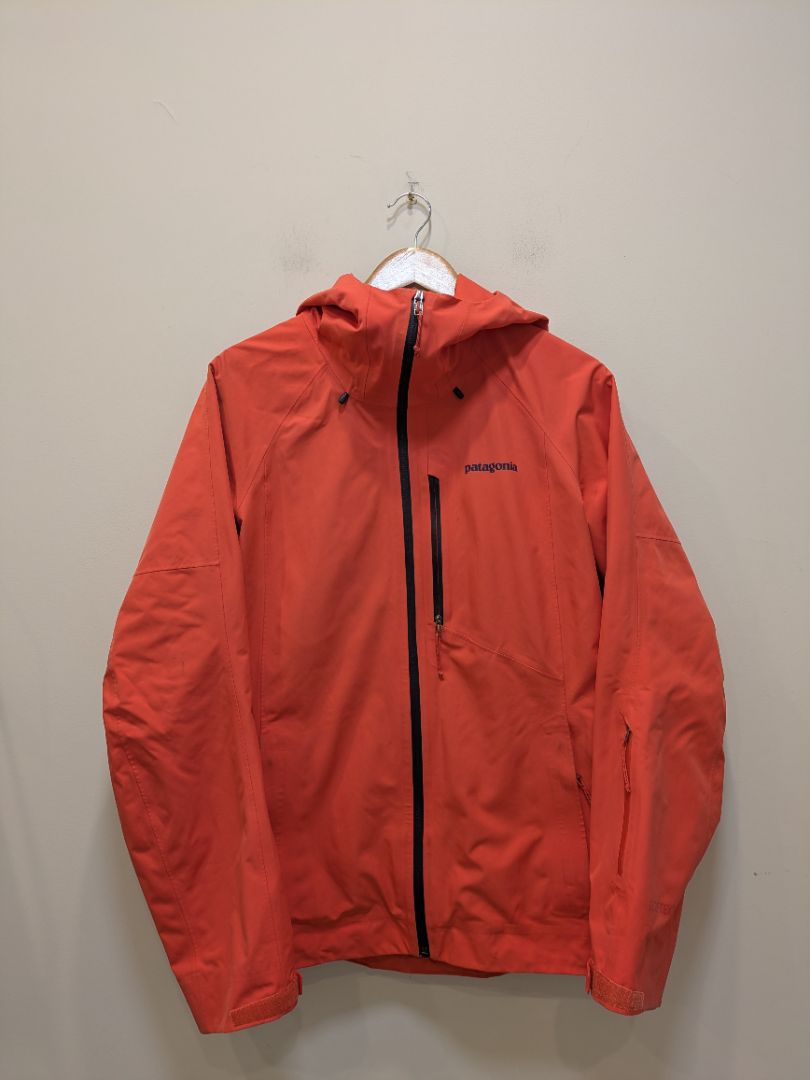 Orange Patagonia Powder Bowl Jacket, M