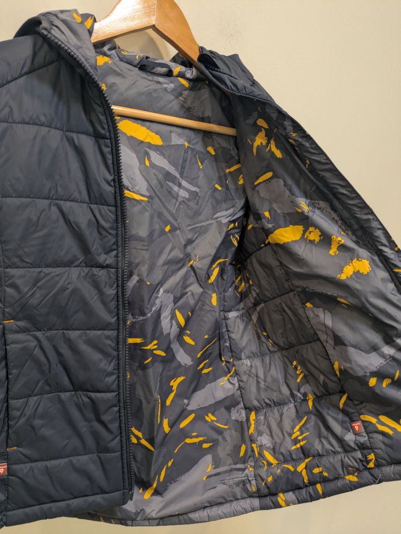 Navy Macpac Pulsar Reversible Jacket, Kids 10
