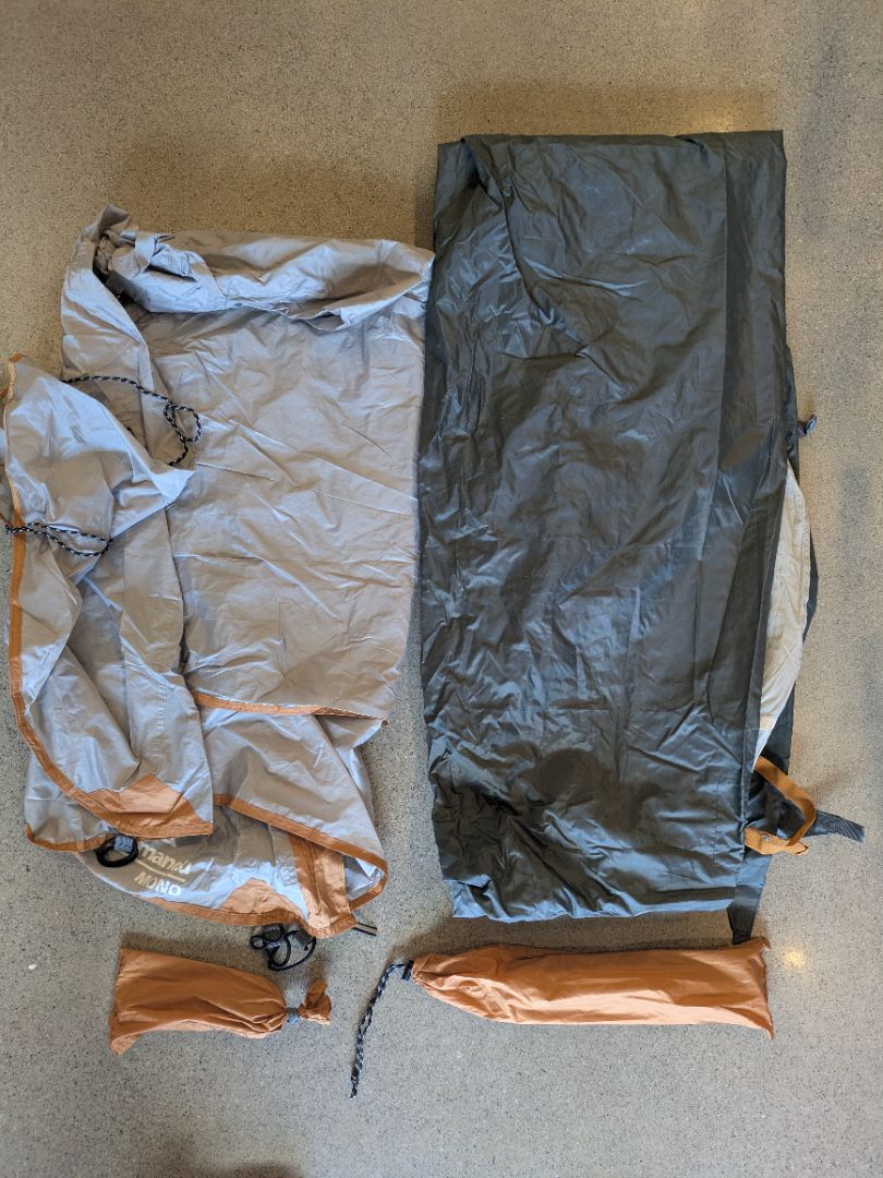 Grey Kathmandu Mono Tent, 1 Person