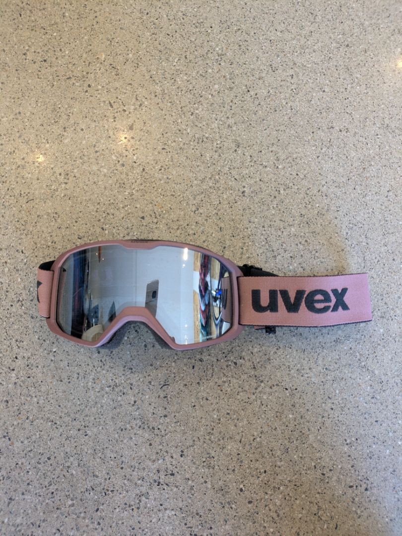 Pink Uvex Athletic FM Goggles