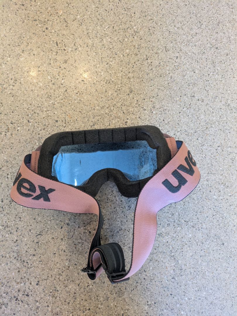 Pink Uvex Athletic FM Goggles