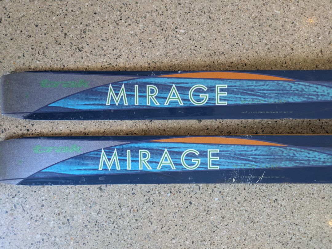 Blue Trak Mirage XC Skis, 188 cm