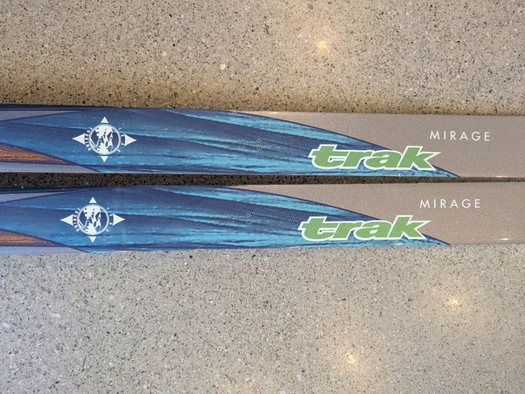 Blue Trak Mirage XC Skis, 188 cm