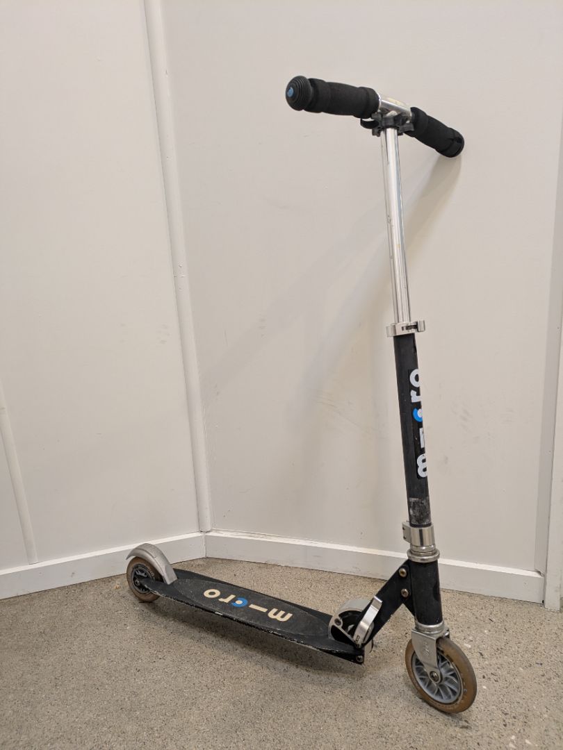 Black Micro Folding scooter