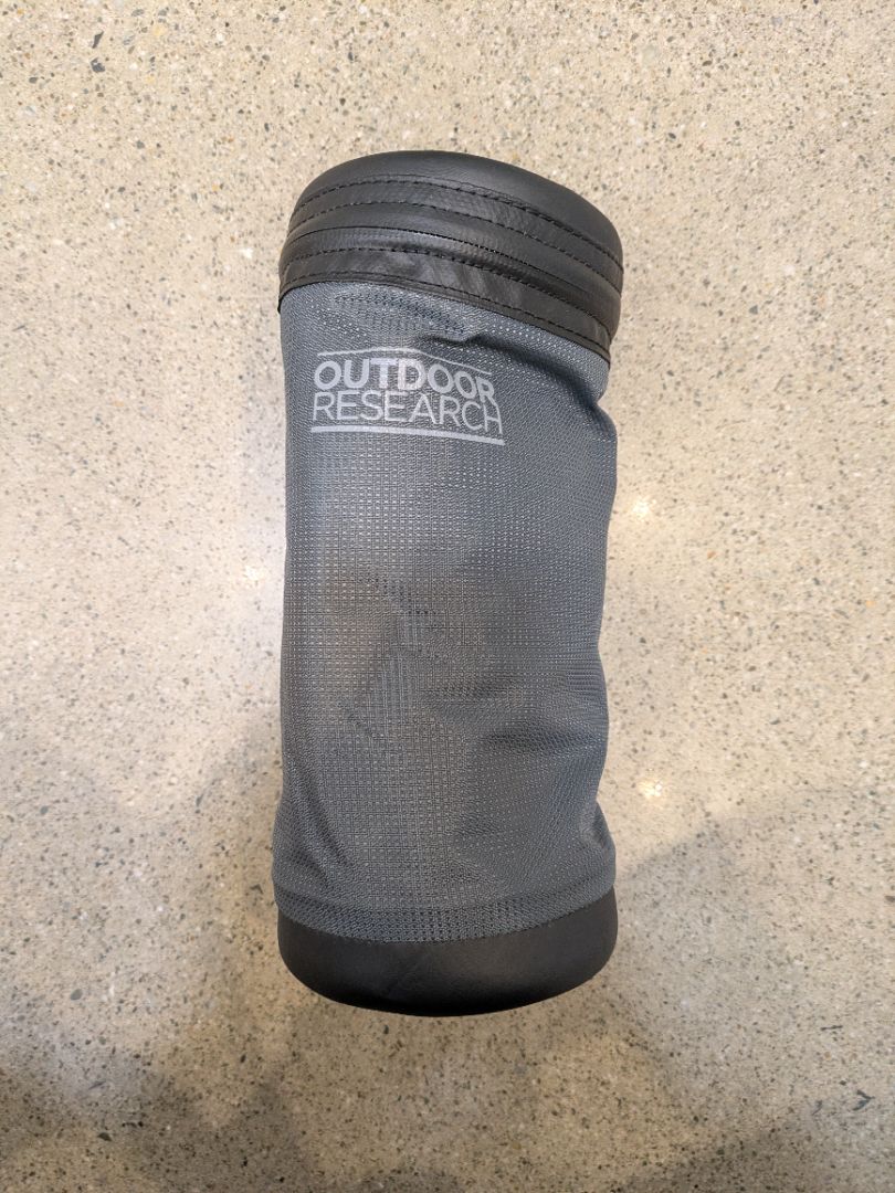 Grey Outdoor Research Water Bottle Parka #1