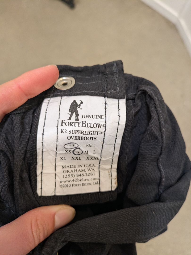 Black Forty Below K2 Superlight, S