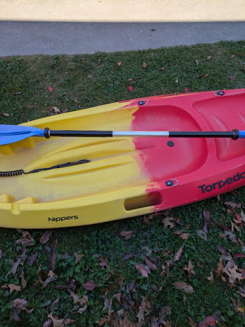 Red Torpedo7 Nippers Kids Kayak