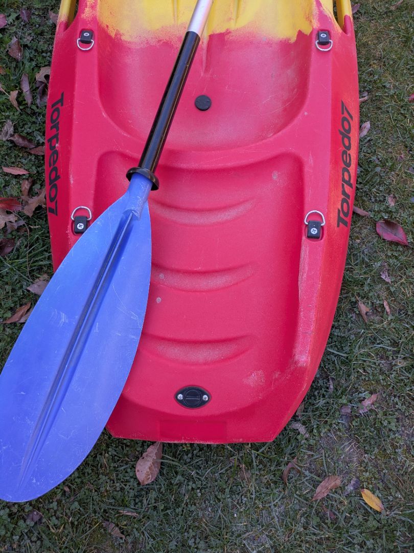 Red Torpedo7 Nippers Kids Kayak