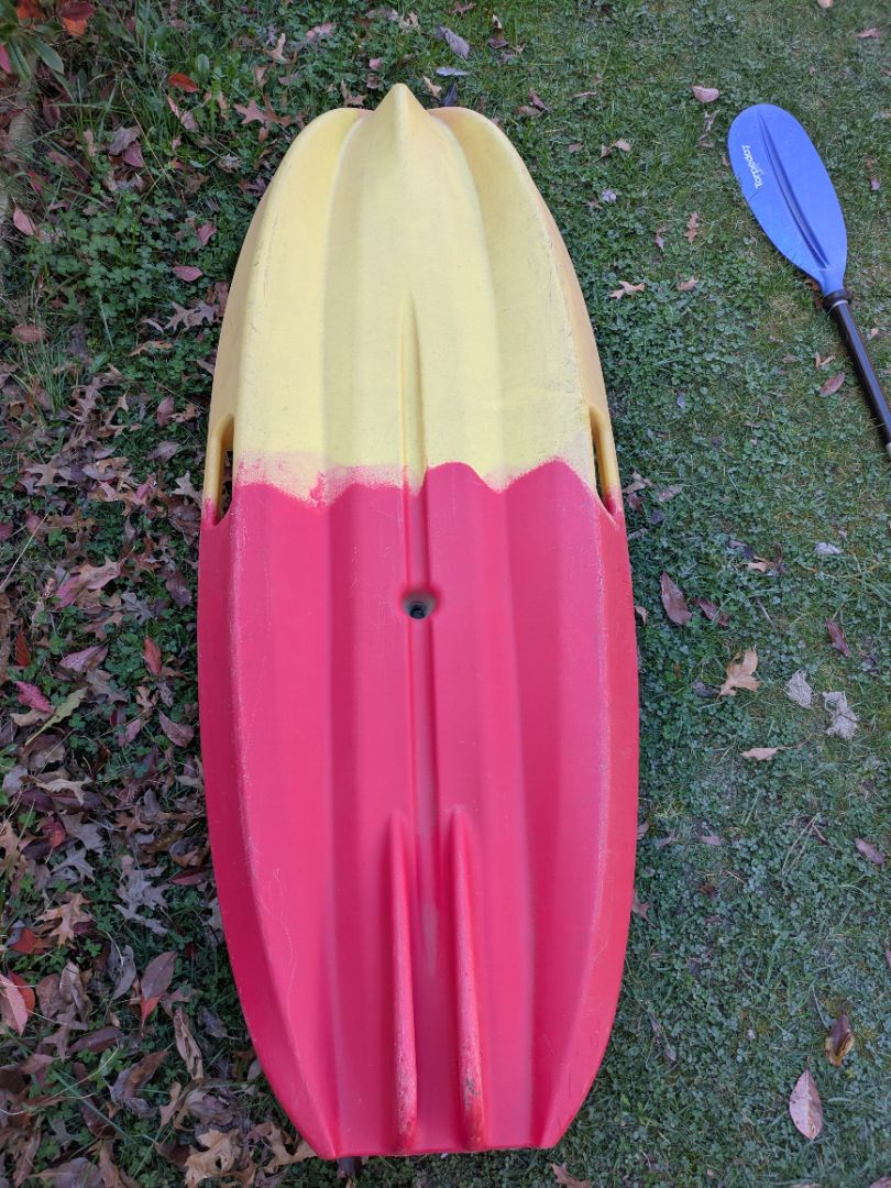 Red Torpedo7 Nippers Kids Kayak