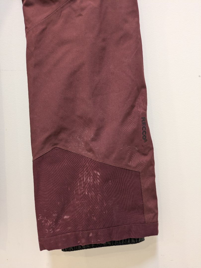 Burgundy Patagonia Powder Bowl Pants, S