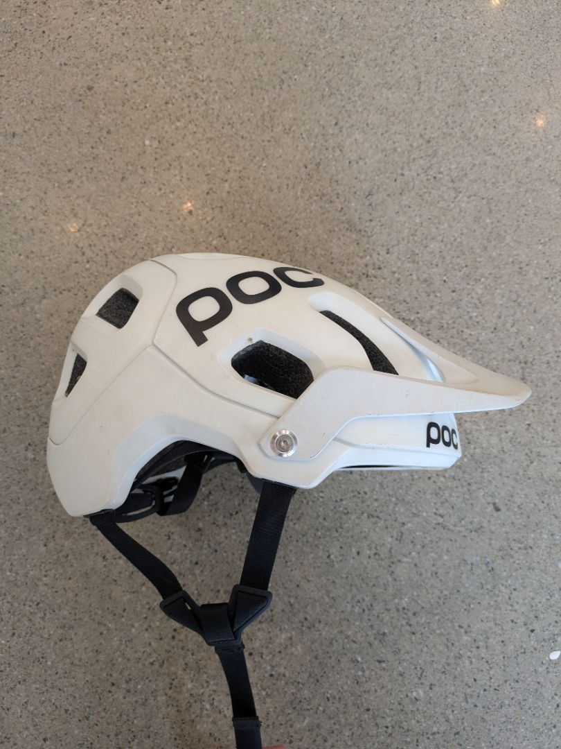 White POC Tectal, S / 51-54 cm