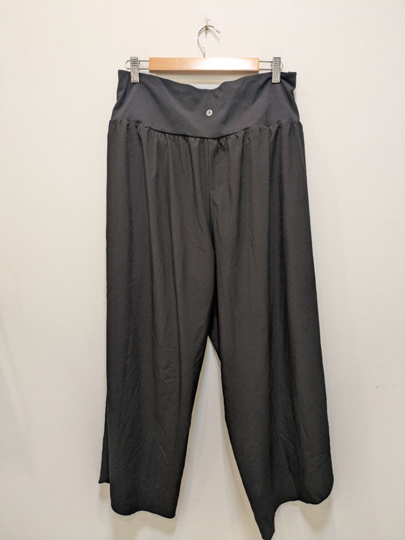 Black Halara Breezeful Resort Pants, 1X Regular