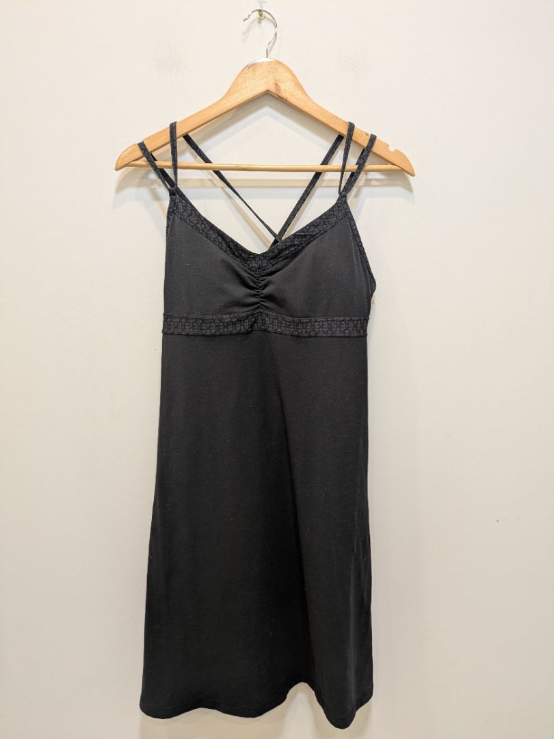 Black PrAna Strappy Active Dress, Women's S