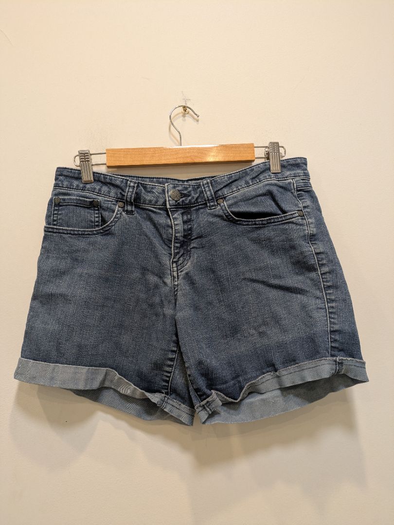 Blue PrAna Denim Shorts, Women's 6 / 28