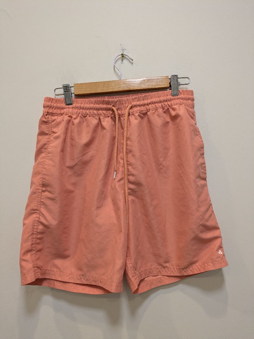 Coral Huffer Drawstring Shorts, Men's M