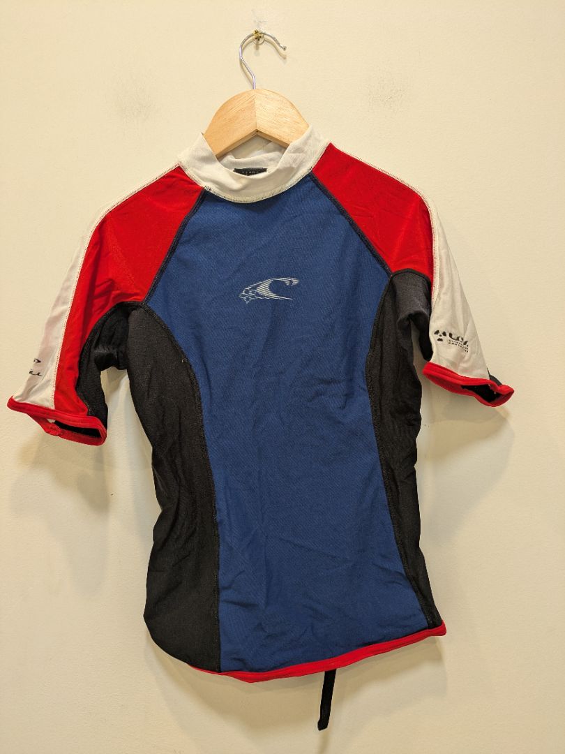 Blue O'Neill Kids Rash Vest, Kids 12