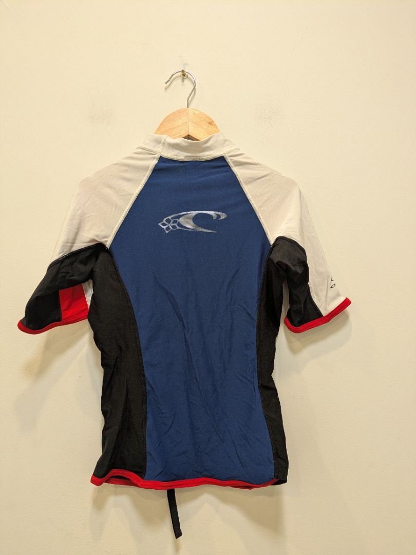 Blue O'Neill Kids Rash Vest, Kids 12