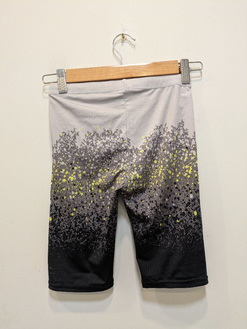 Grey Wave Zone Kids Swim Leggings, Kids 10