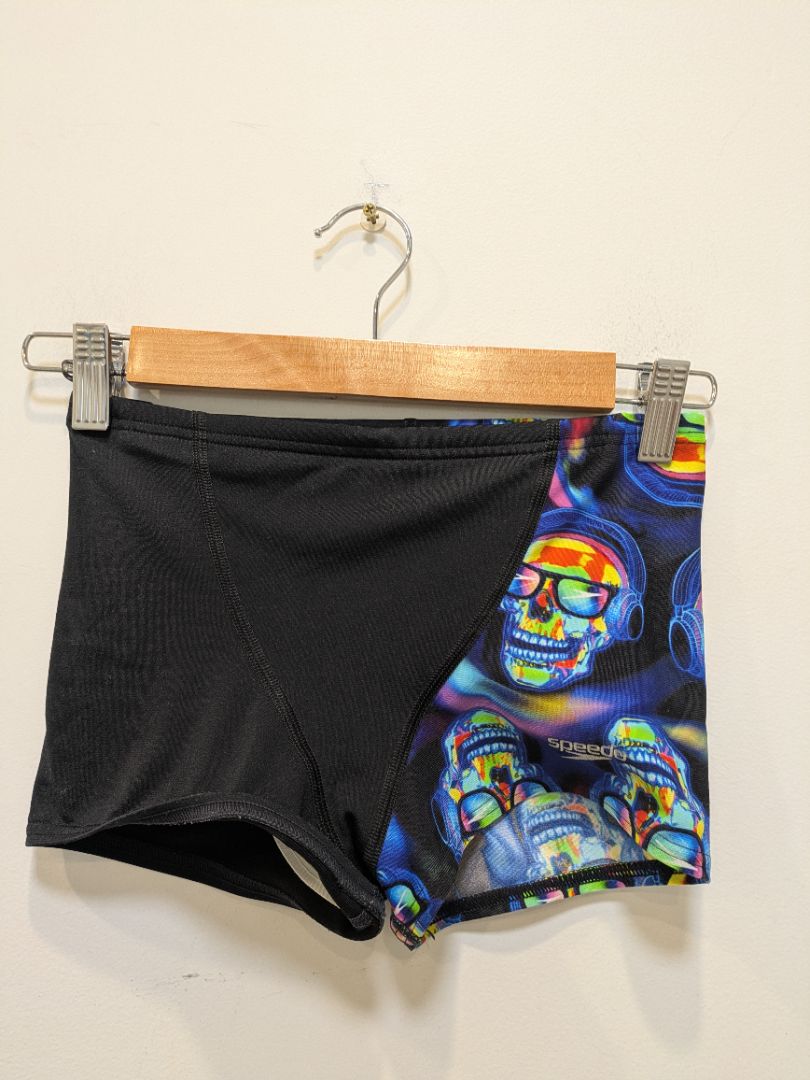 Black Speedo Endurance+ Swim Trunks, Kids 9-10 / 140 cm