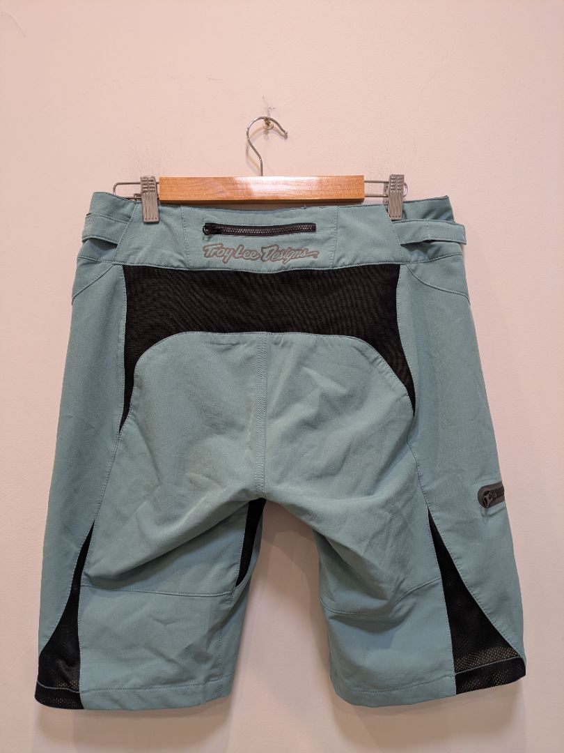 Teal Troy Lee Designs MTB Shorts, XL