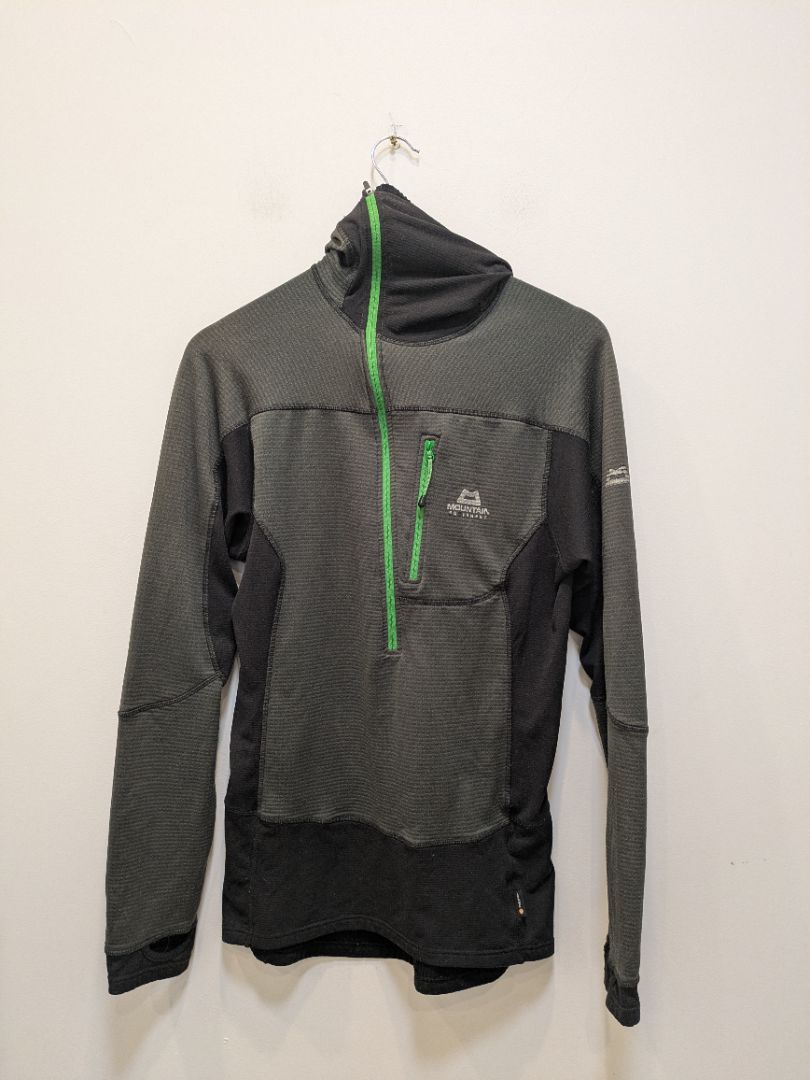 Grey Mountain Equipment Eclipse Hooded Zip-T, M