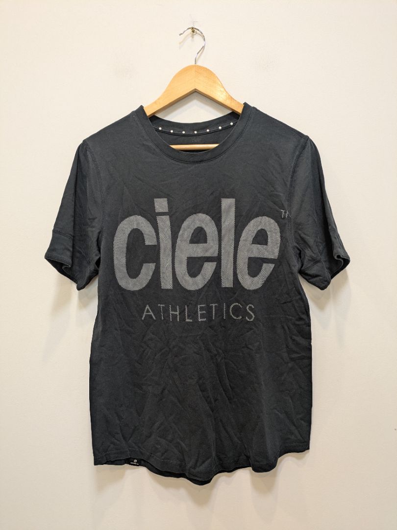 Black Ciele Running T-Shirt, L