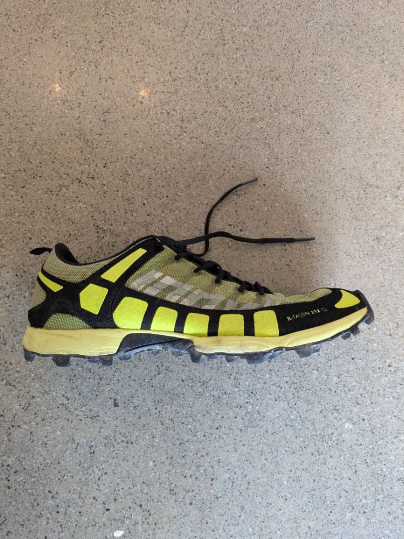 Green Inov-8 X-Talon 212 CL, EU 45