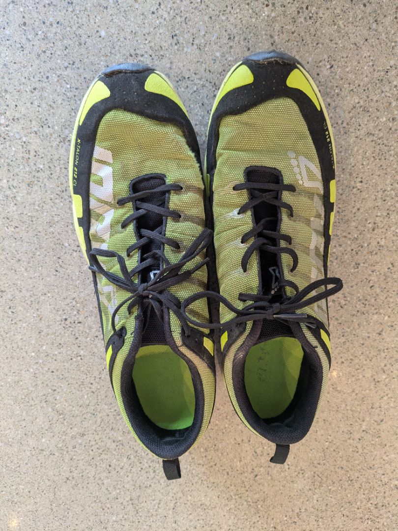 Green Inov-8 X-Talon 212 CL, EU 45