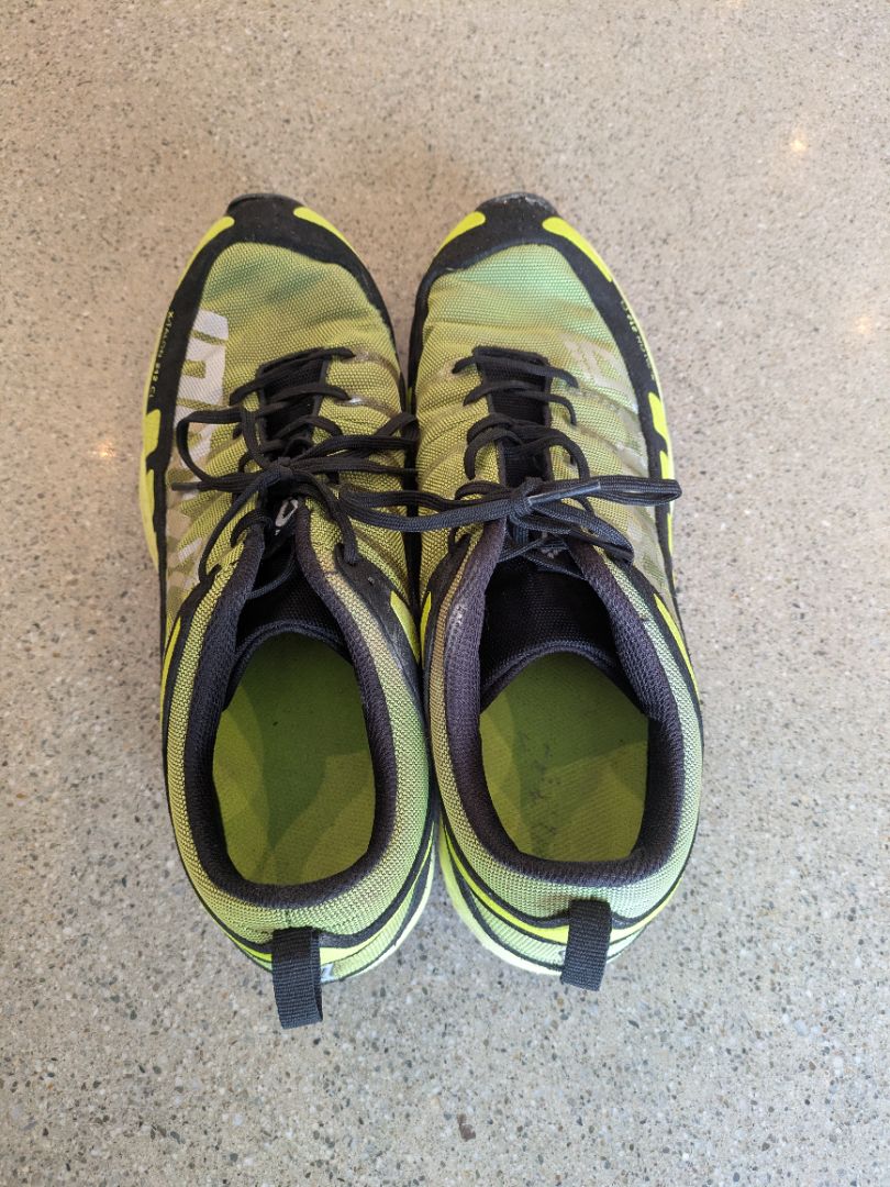 Green Inov-8 X-Talon 212 CL, EU 45