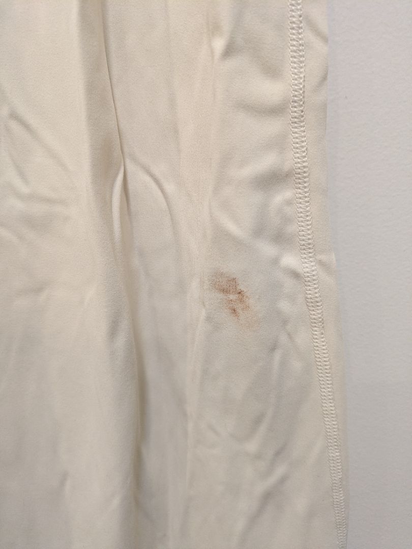 Cream Garage Wide-Leg Active Pants, M