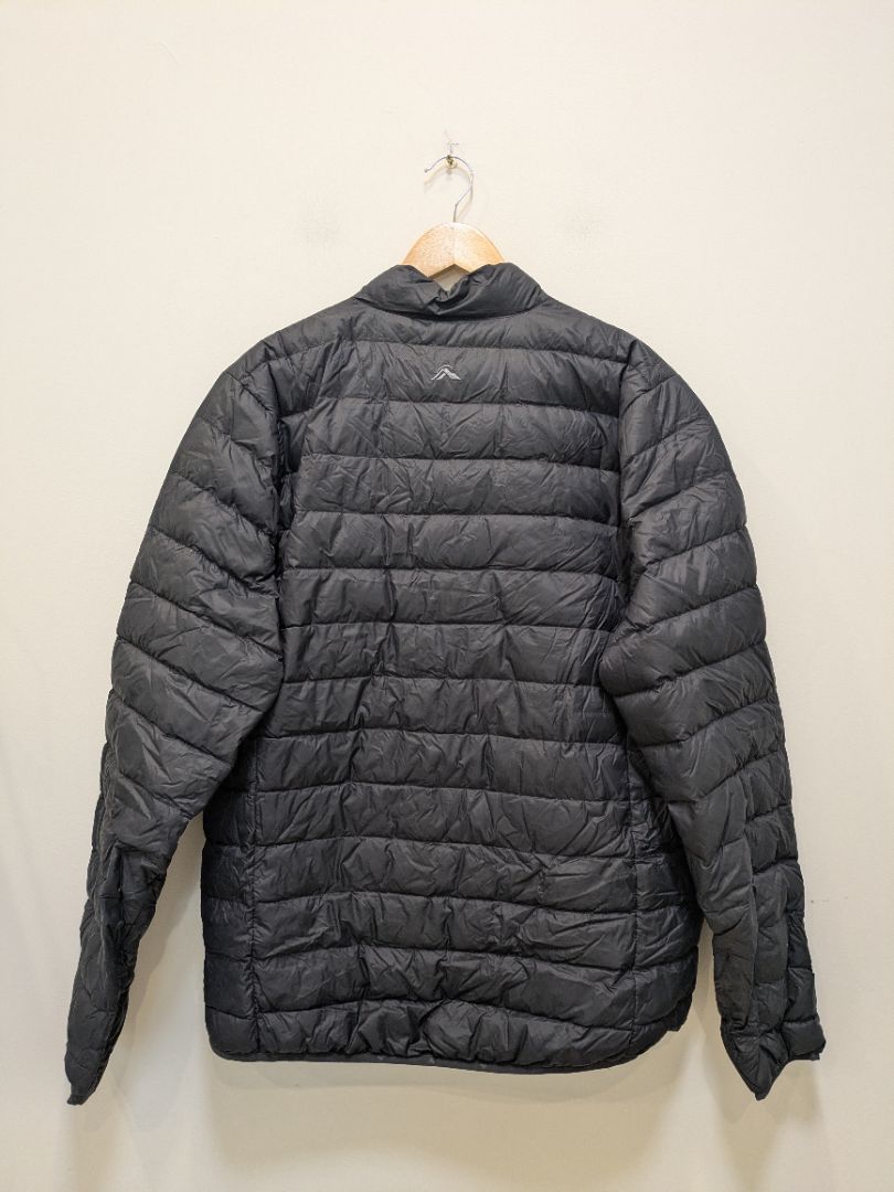 Black Macpac Lightweight Puffer Jacket, XL