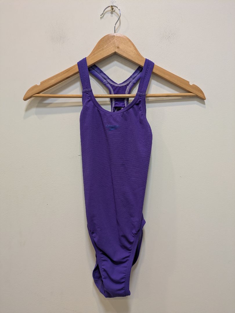 Purple Speedo One-Piece Swimsuit, AUS Girl 6