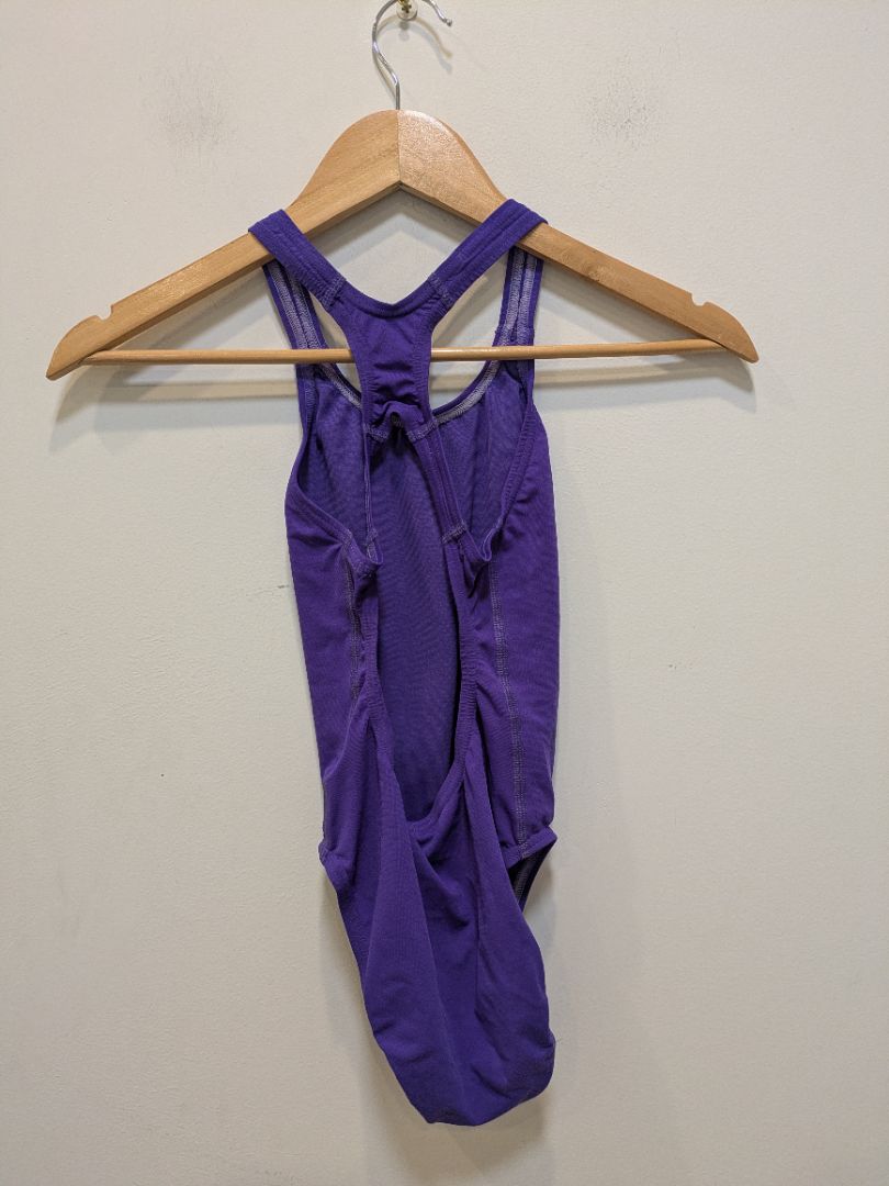 Purple Speedo One-Piece Swimsuit, AUS Girl 6