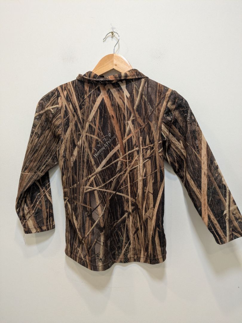 Brown Hunting & Fishing Camo Fleece, 6