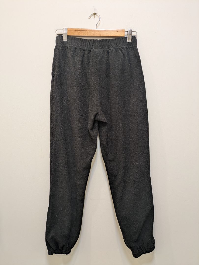 Black Hunting & Fishing Fleece Pants, 12