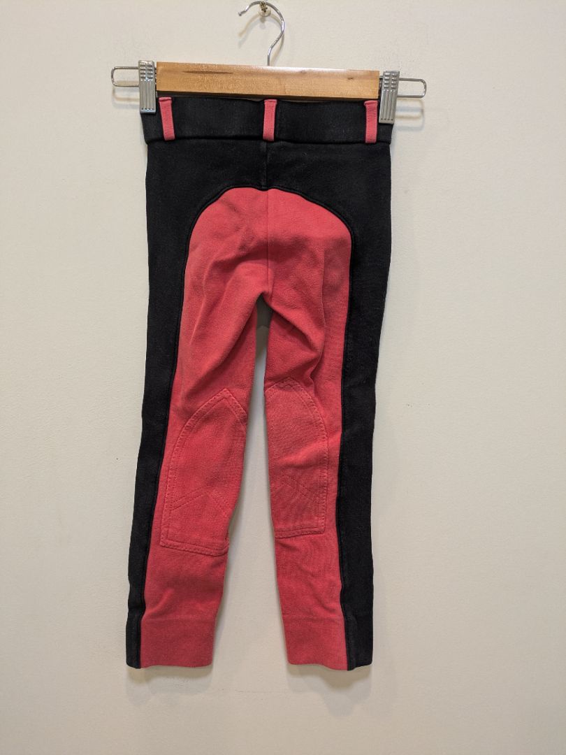 Black Cooper Allan Kids Riding Jodhpurs, C4