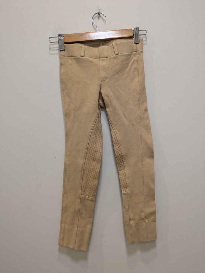 Beige Cooper Allan Kids Full Seat Jodhpurs, C8