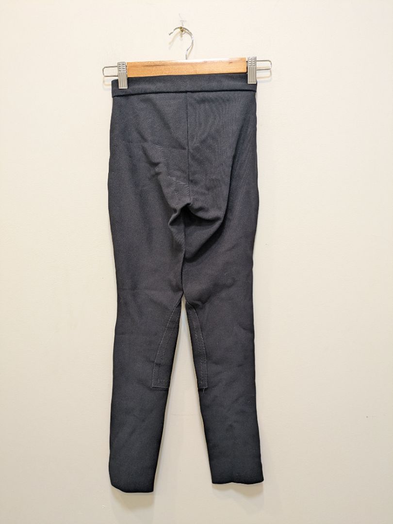 Black Equiessentials Kids Riding Jodhpurs, 10 Years