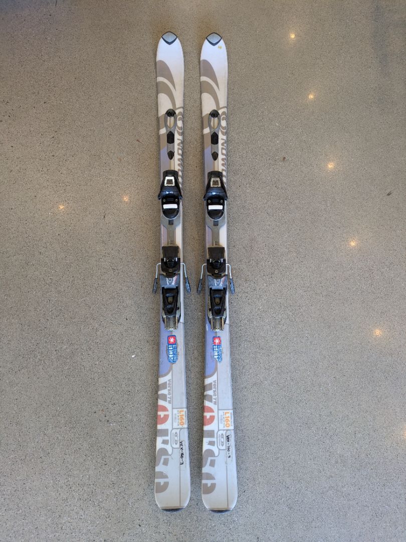 Grey Salomon Verse 7W, 160 cm
