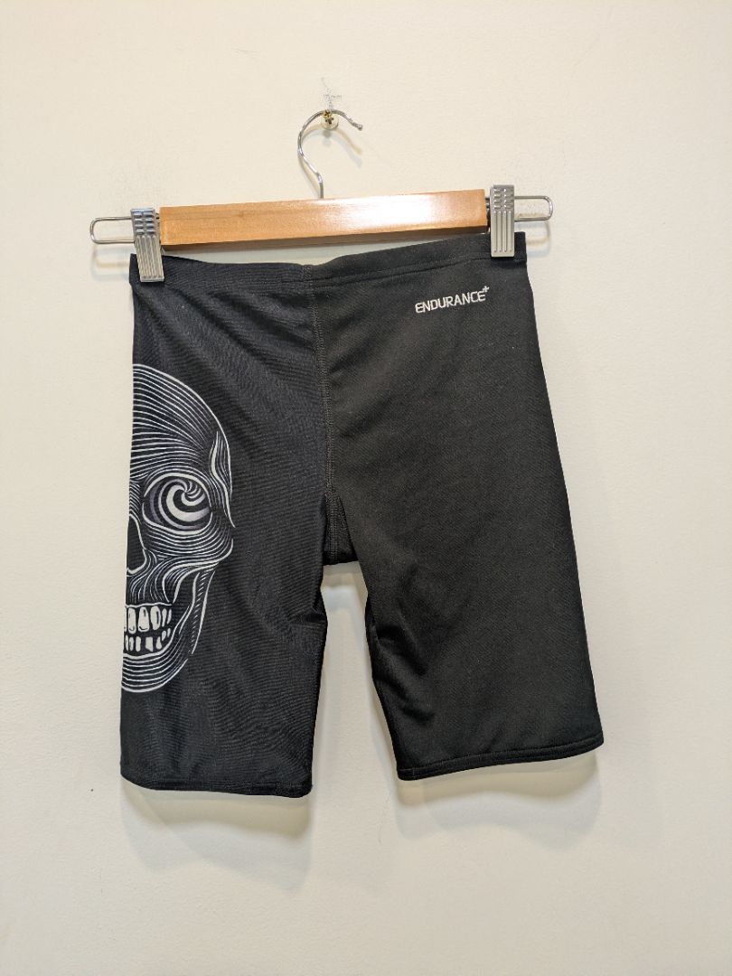 Black Speedo Endurance+ Jammers, 10 years / 140 cm