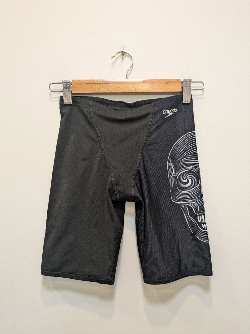 Black Speedo Endurance+ Jammers, 10 years / 140 cm