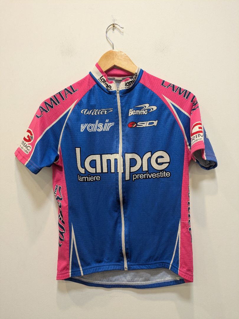 Blue Biemme Lampre Team Jersey, Approx. Small