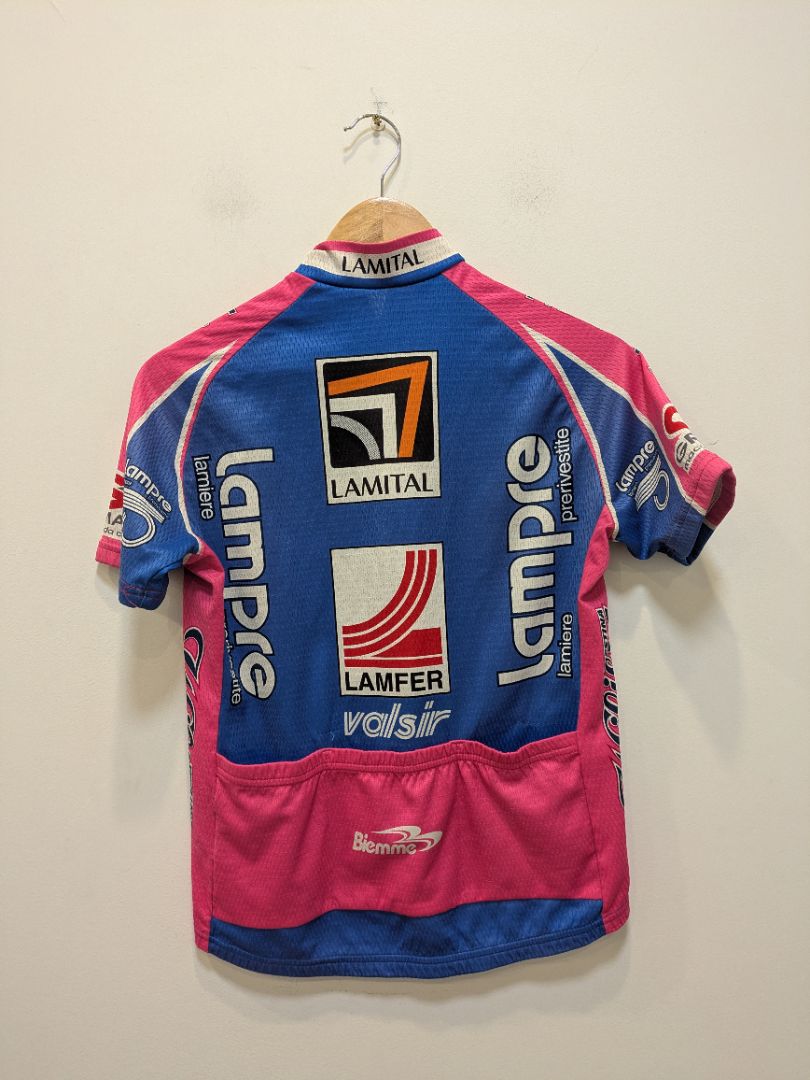 Blue Biemme Lampre Team Jersey, Approx. Small