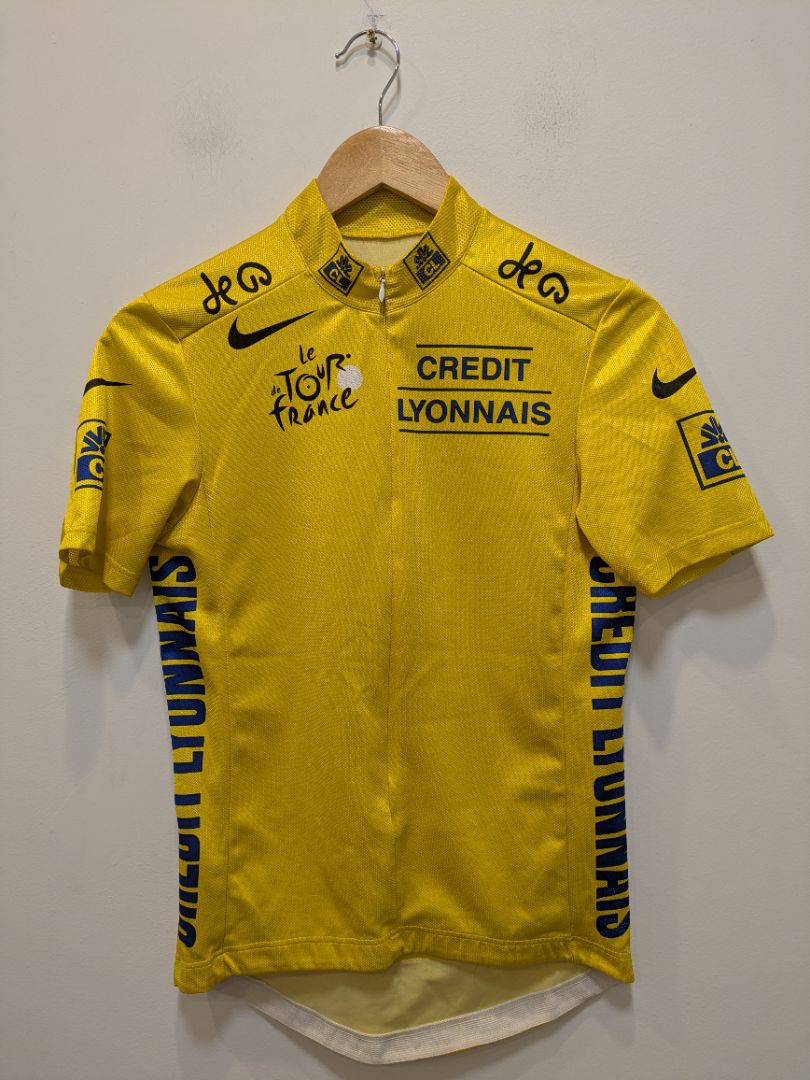 Yellow Nike Tour de France Yellow Jersey, S