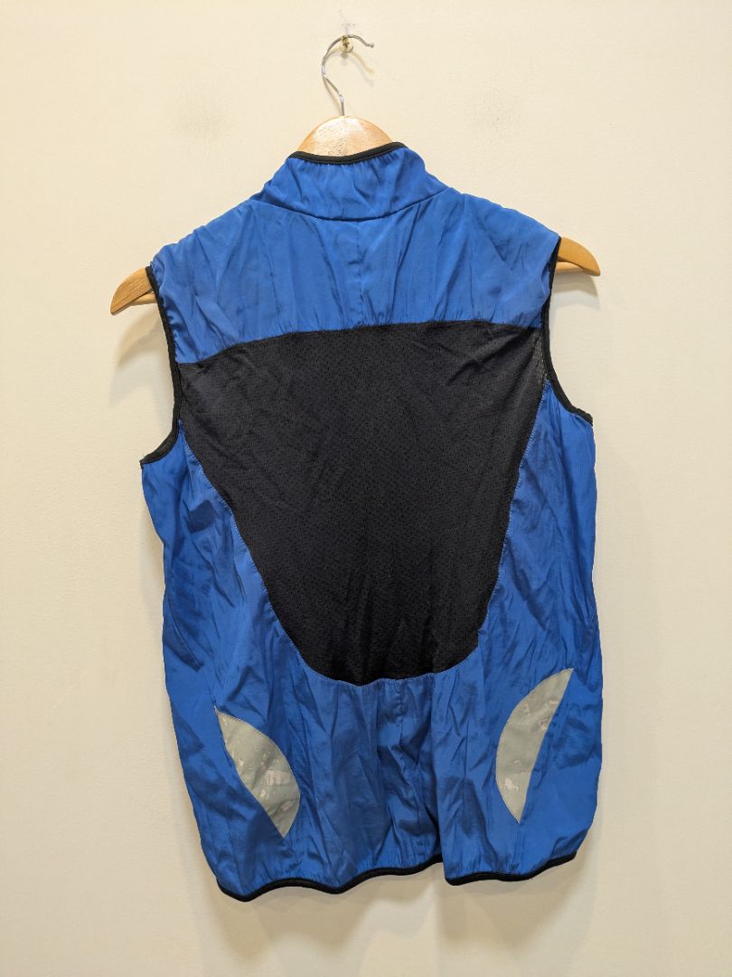 Blue Castelli Cycling Wind Vest, S