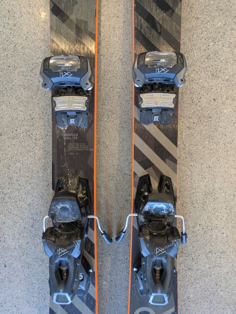 Black Fischer Ranger 94 FR, 169 cm