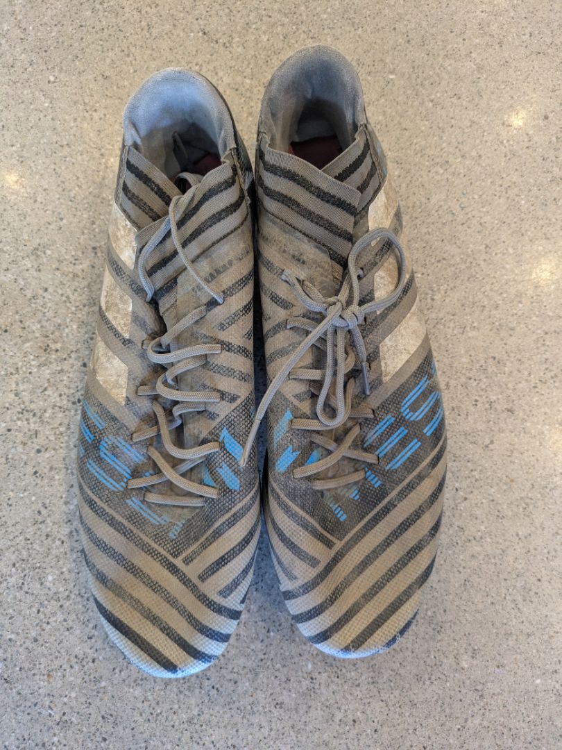 Grey Adidas Nemeziz Messi 17.1, EU 47⅓